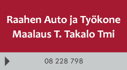 Raahen Auto ja Työkone Maalaus T. Takalo Tmi logo